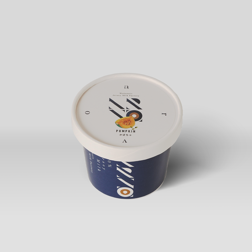 カップアイス カボチャ