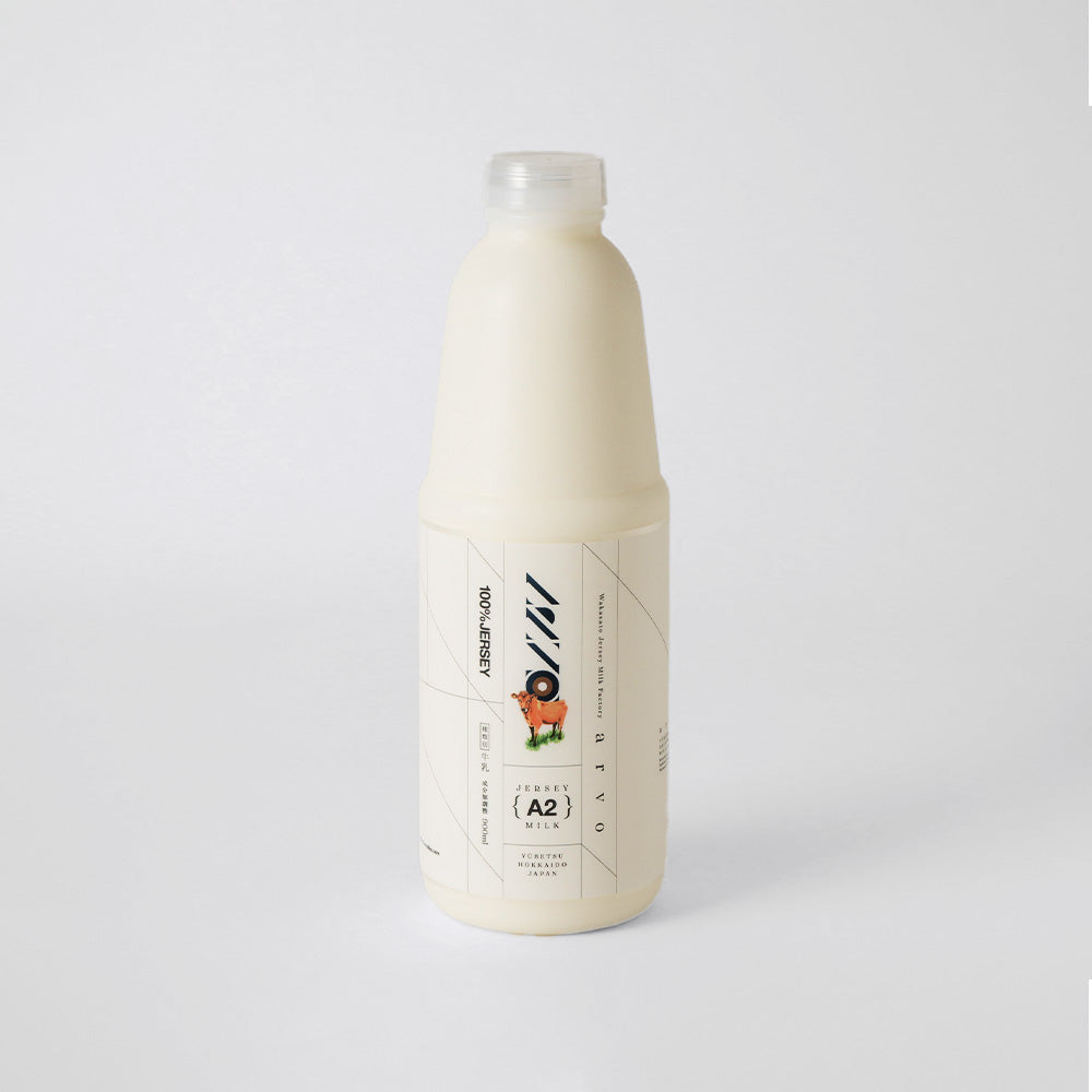 ミルク ジャージーA2ミルク 900ml – ARVO | 若里ジャージーミルク工房