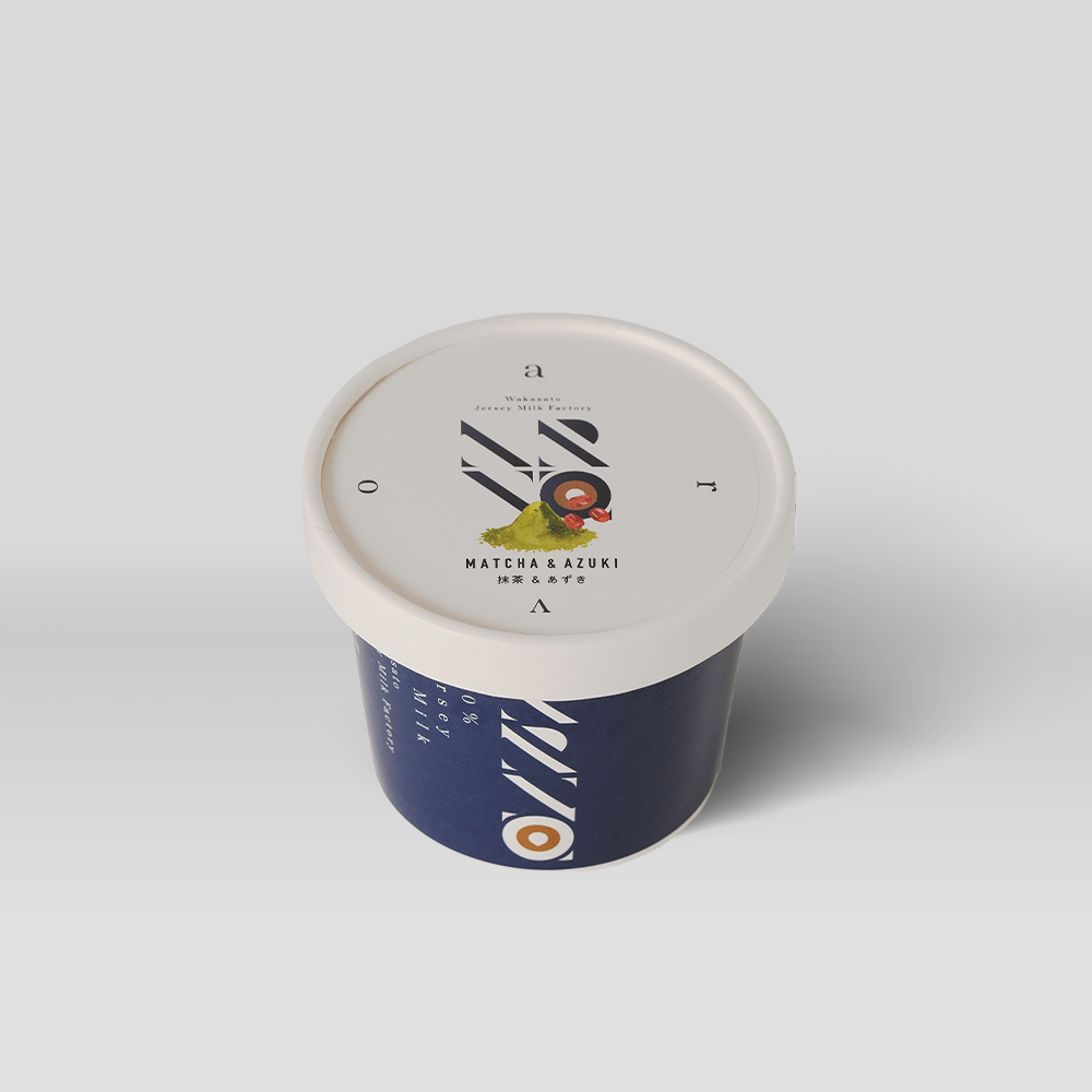 カップアイス 抹茶小豆